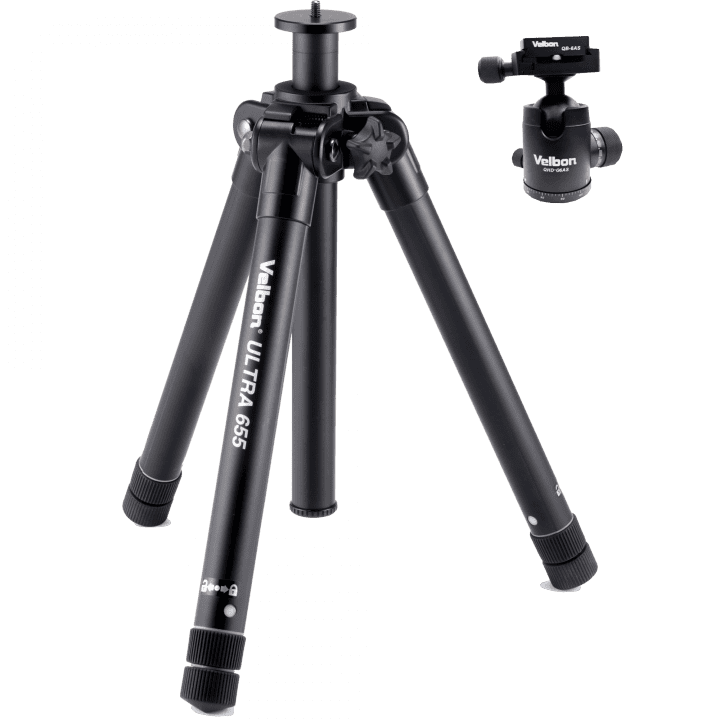 Velbon Ultra 655A + BallHead Velbon QHD-G6AS Combo Tripod | Chính Hãng
