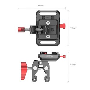 SmallRig Mini V Mount Battery Plate with Crab-Shaped Clamp 2989 - Ảnh 5