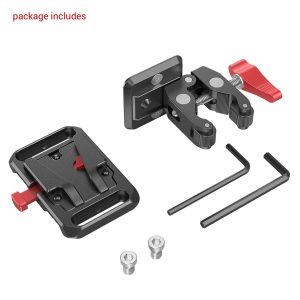 SmallRig Mini V Mount Battery Plate with Crab-Shaped Clamp 2989 - Ảnh 4
