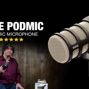 Combo Micro thu âm Rode Podmic kèm bộ Soundcard cổng USB RODE AI-1 + Cáp XLR Ugreen - Ảnh 4