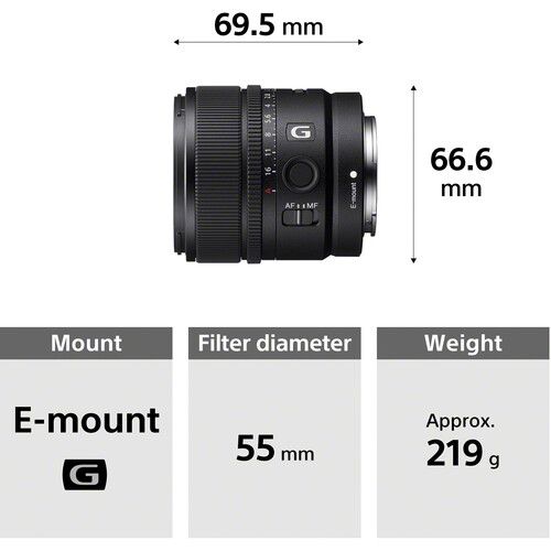 Sony E 15mm F1.4 G (SEL15F14G) | Chính Hãng - Ảnh 2