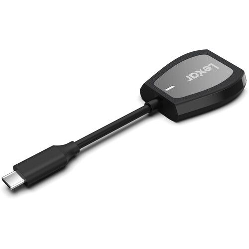 Đầu đọc thẻ nhớ Lexar Professional Dual-Slot USB Type-C | Chính Hãng - Ảnh 2