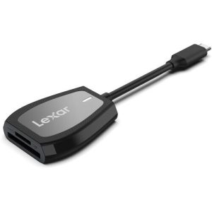 Đầu đọc thẻ nhớ Lexar Professional Dual-Slot USB Type-C | Chính Hãng - Ảnh 3