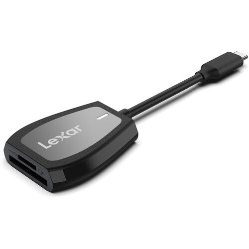 Đầu đọc thẻ nhớ Lexar Professional Dual-Slot USB Type-C | Chính Hãng - Ảnh 3
