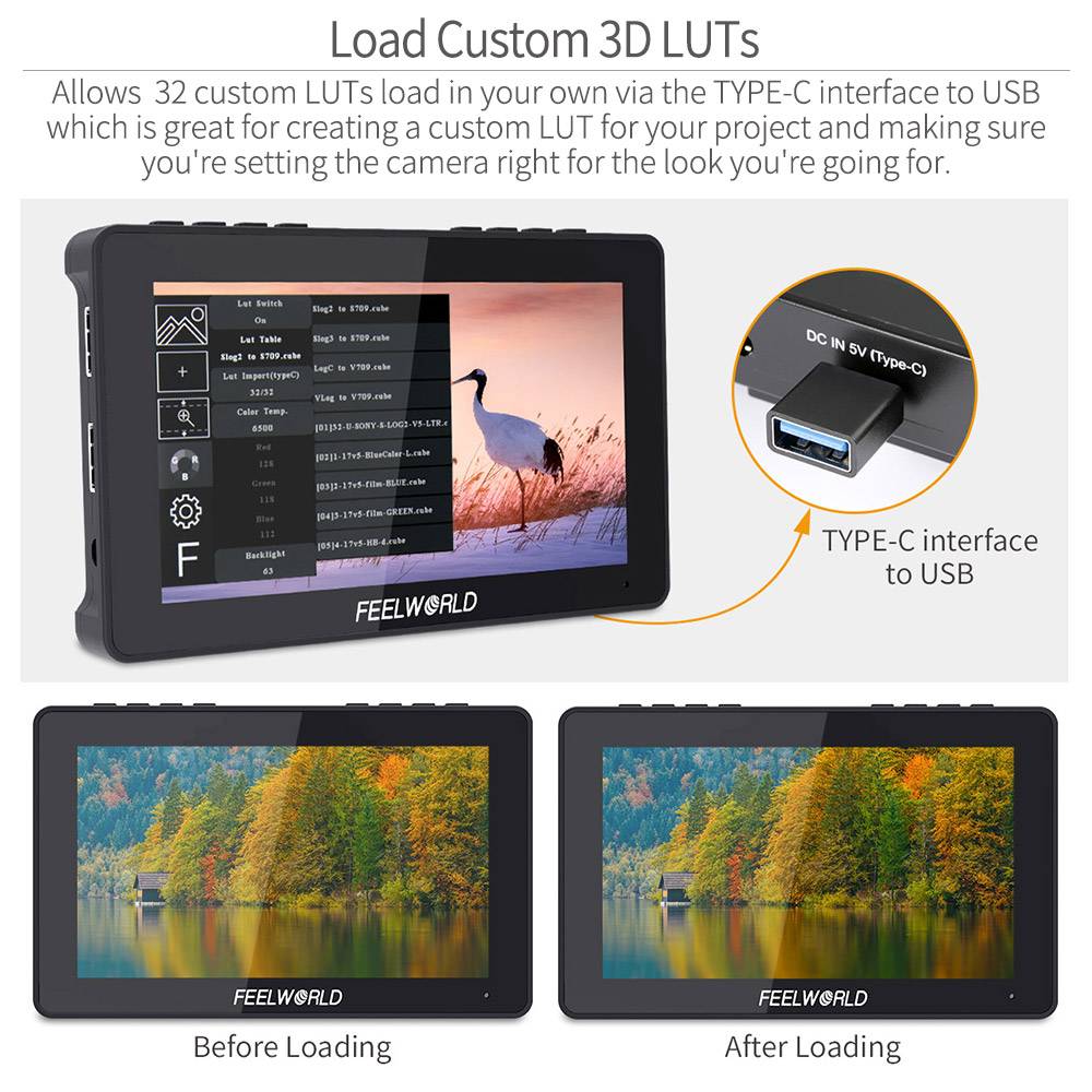 Feelworld F5 Pro V4 - Monitor màn hình 6'' - Ảnh 3