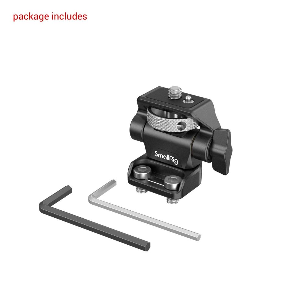 SmallRig Swivel and Tilt Adjustable Monitor Mount with 1/4"-20 Screws Mount 2904B - Ảnh 2