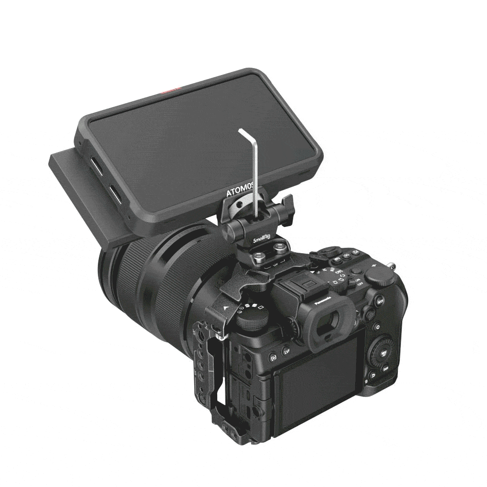 SmallRig Swivel and Tilt Adjustable Monitor Mount with 1/4"-20 Screws Mount 2904B - Ảnh 8