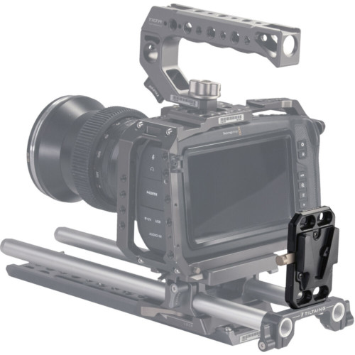 Tilta Pocket V-Mount Battery Plate with Rod Adapter - Ảnh 2