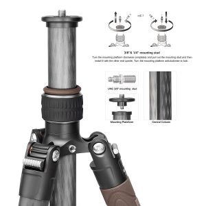 Leofoto Urban LX-284CT+XB-38R Tripod | Chính Hãng - Ảnh 5