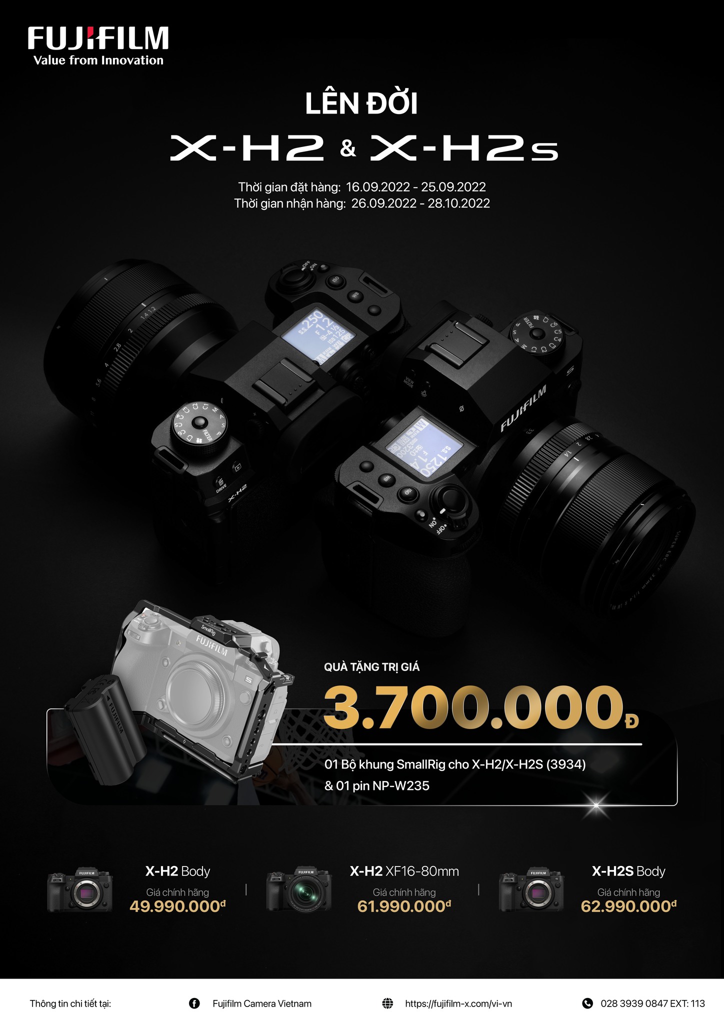 Fujifilm X-H2 + XF 16-80mm | Chính Hãng - Ảnh 4