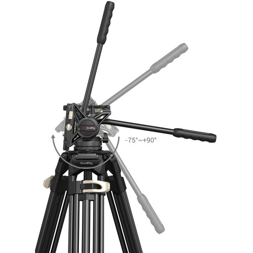 SmallRig Heavy Duty Fluid Head Tripod AD-01 3751 - Ảnh 2