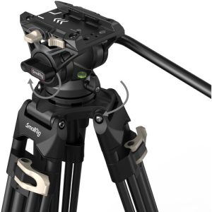 SmallRig Heavy Duty Fluid Head Tripod AD-01 3751 - Ảnh 8