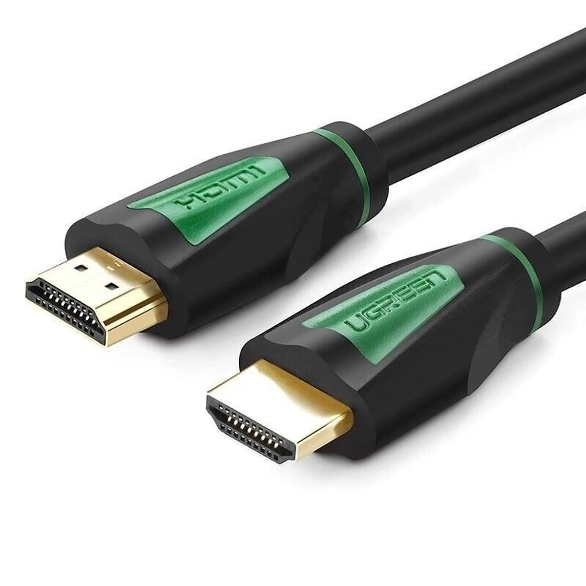 Ugreen 30193 5M màu Đen Cáp tín hiệu HDMI chuẩn 1.4 hỗ trợ phân giải 4K * 2K HD116 20030193