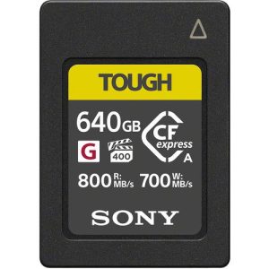 Thẻ nhớ CFexpress Type A Sony Tough 640GB CEA-G640T | Chính Hãng
