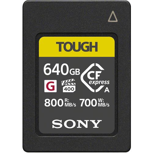 Thẻ nhớ CFexpress Type A Sony Tough 640GB CEA-G640T | Chính Hãng