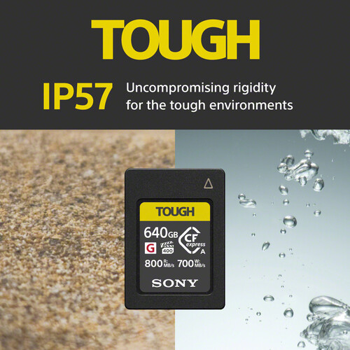 Thẻ nhớ CFexpress Type A Sony Tough 320GB CEA-G320T | Chính Hãng - Ảnh 5