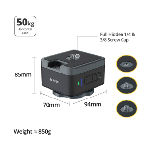 Zeapon Micro3 E1000 + Pons Motorized Pan Head - Slider chuyên nghiệp dành cho Máy Ảnh - Tải trọng 12kg - Ảnh 2