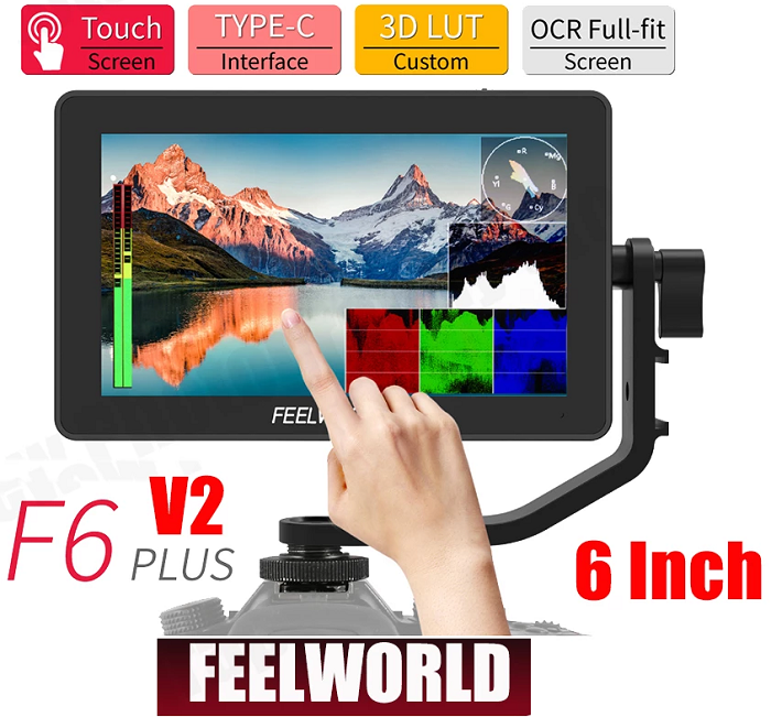 Màn hình Feelworld F6 Plus V2 - 6″ 3D Touch Screen IPS