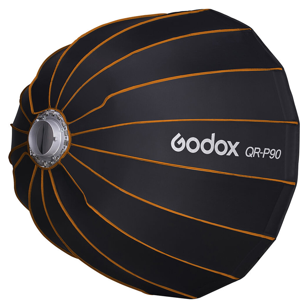 Softbox Godox QR-P90 Quick Parabolic with Bowens Mount (không tổ ông) - Ảnh 3