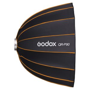 Softbox Godox QR-P90 Quick Parabolic with Bowens Mount (không tổ ông) - Ảnh 4