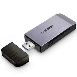 Ugreen 50541 Màu Đen Đầu đọc thẻ USB 3.0 sang SD + TF + CF + MS cao cấp CM180 20050541