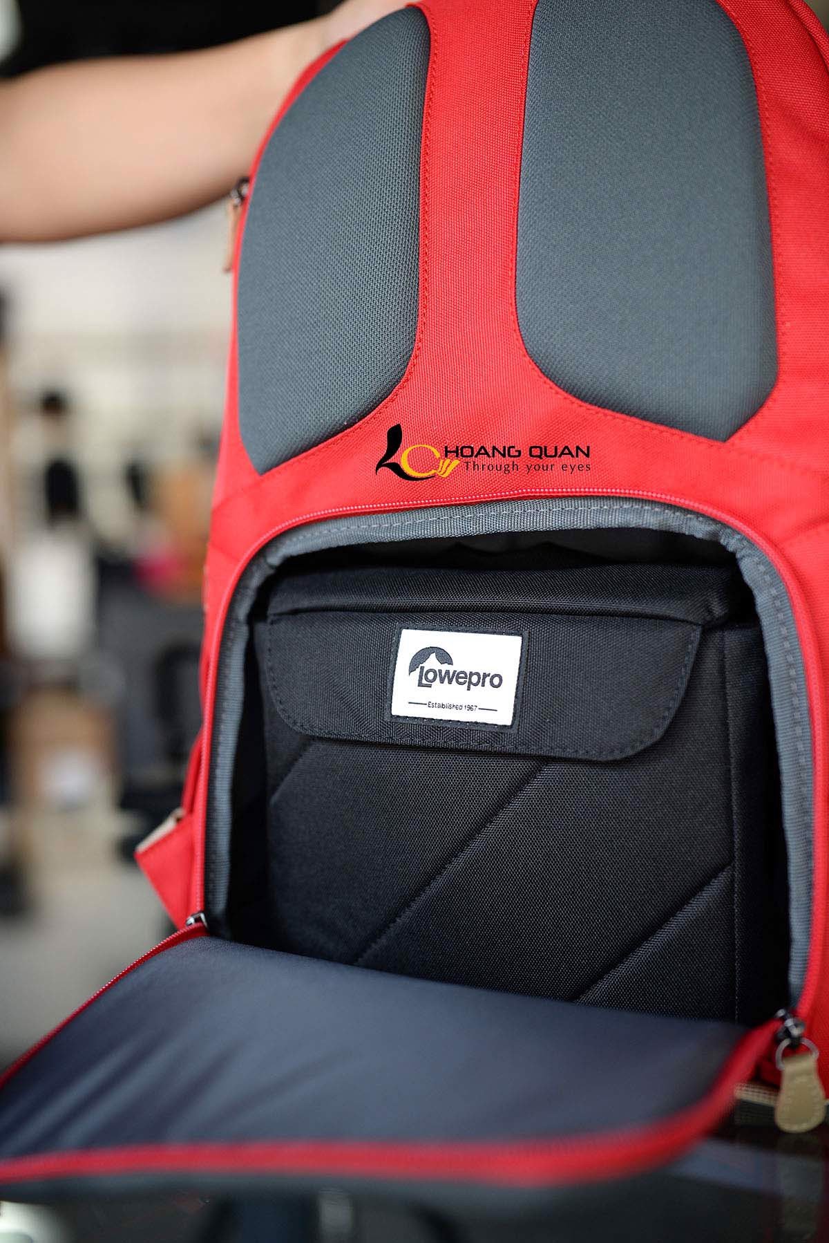 Ba lô máy ảnh Lowepro Urban Backpack Red (LP37080-PWW) - Ảnh 7