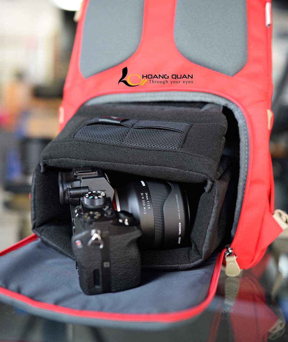Ba lô máy ảnh Lowepro Urban Backpack Red (LP37080-PWW) - Ảnh 10