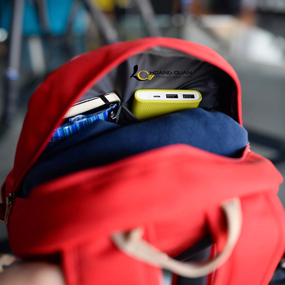 Ba lô máy ảnh Lowepro Urban Backpack Red (LP37080-PWW) - Ảnh 3