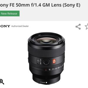 Sony FE 50mm f/1.4 GM (SEL50F14GM) | Chính Hãng - Ảnh 8