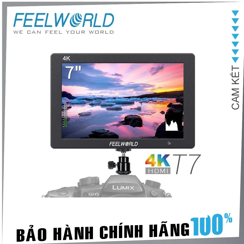 Màn Hình Feelworld T7 Plus Ips Full Hd 1920x1200 7'' 4k - Camera Monitor - Ảnh 3