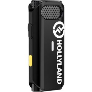 Microphone không dây Hollyland Lark C1 IOS Duo Đen ( 2 phát 1 thu ) - Chính hãng - Ảnh 2