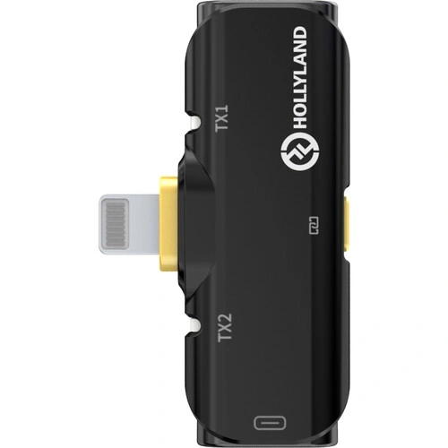 Microphone không dây Hollyland Lark C1 IOS Duo Đen ( 2 phát 1 thu ) - Chính hãng - Ảnh 5