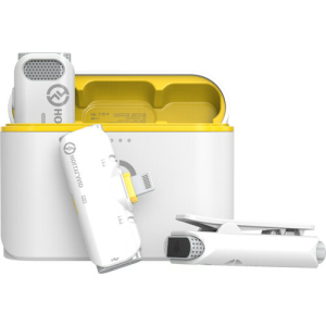 Microphone không dây Hollyland Lark C1 IOS Duo Trắng ( 2 phát 1 thu ) - Chính hãng