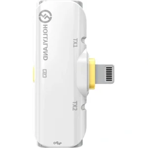 Microphone không dây Hollyland Lark C1 IOS Duo Trắng ( 2 phát 1 thu ) - Chính hãng - Ảnh 4