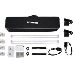 Đèn LED ống amaran PT2c RGBWW LED tubes 2-Light Production Kit - Chính Hãng
