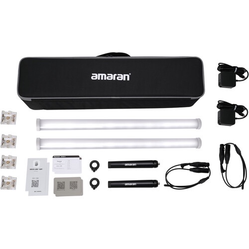 Đèn LED ống amaran PT2c RGBWW LED tubes 2-Light Production Kit - Chính Hãng