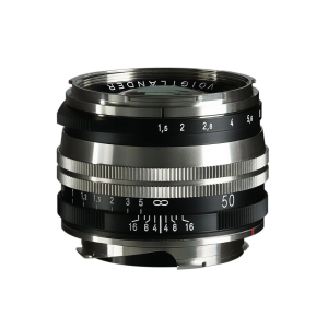 Ống kính Voigtlander NOKTON Vintage Line 50mm F/1.5 VM II ( Nickel ) - Chính hãng