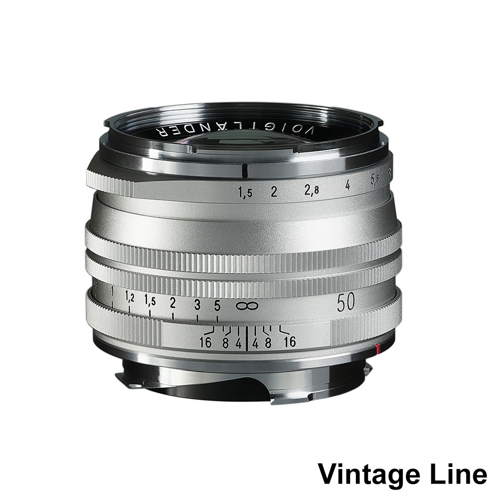 Ống kính Voigtlander NOKTON Vintage Line 50mm F/1.5 VM II ( Nickel ) - Chính hãng - Ảnh 3