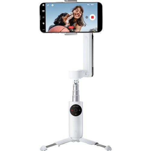 Tay cầm chống rung Insta360 Flow - Creator Kit cho điện thoại màu trắng - Ảnh 2