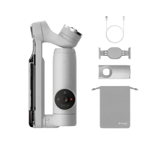 Tay cầm chống rung Insta360 Flow - Standalone cho điện thoại màu xám - Ảnh 3