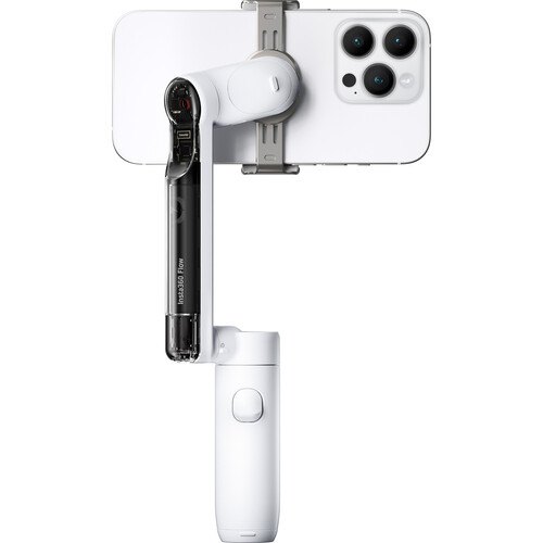 Tay cầm chống rung Insta360 Flow - Standalone cho điện thoại màu trắng - Ảnh 2