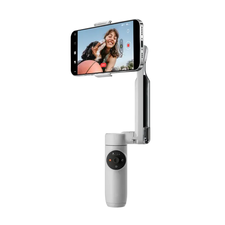 Tay cầm chống rung Insta360 Flow - Standalone cho điện thoại màu xám - Ảnh 4