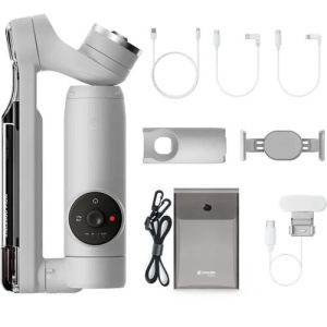 Tay cầm chống rung Insta360 Flow - Creator Kit cho điện thoại màu xám