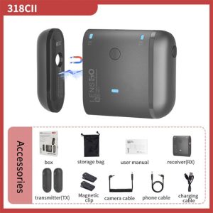 Micro không dây LensGo 318C II (RX+2TX) - Ảnh 2