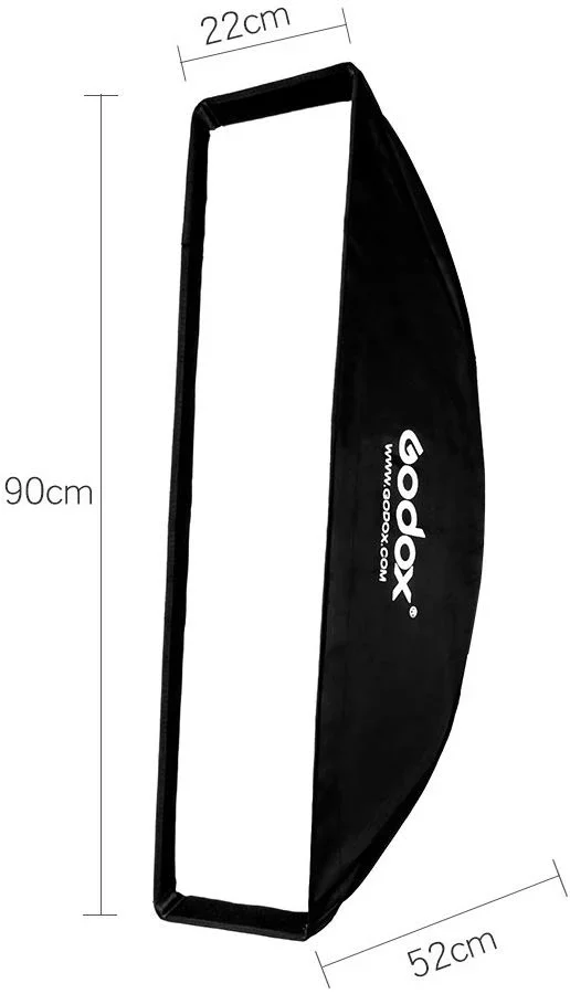 Softbox Godox ngàm Bowens 22x90cm ( kèm lưới ) - Ảnh 2