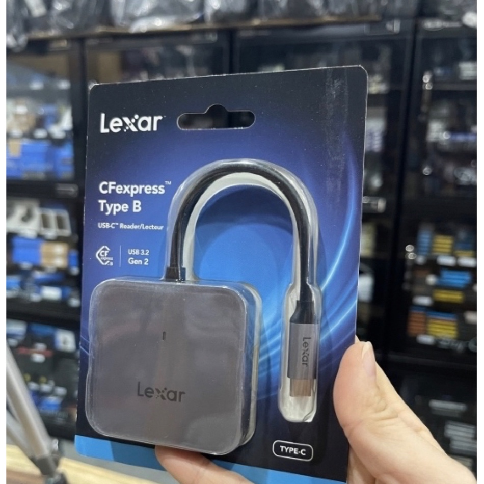 Đầu đọc thẻ Lexar CFexpress Type B USB-C (LRW510U-BNHNG) | Chính Hãng - Ảnh 2