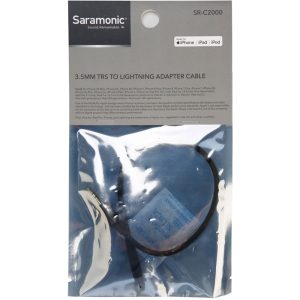 Cáp Chuyển Đổi Saramonic SR-C2000 3.5mm TRS sang Lightning - Ảnh 6