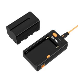 ZGCINE NPF-02 NPF Battery Charger Powering Adapter - Chính hãng - Ảnh 2