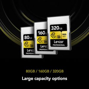 Thẻ nhớ CFexpress Type A Lexar Professional 320GB GOLD Series | Chính Hãng - Ảnh 2