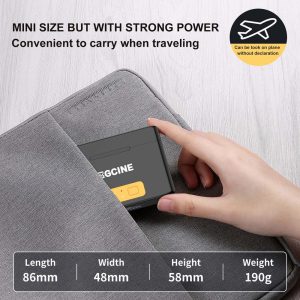 ZGCINE Mini Charging Case with 2 x GoPro 901 Batteries - Chính hãng - Ảnh 5
